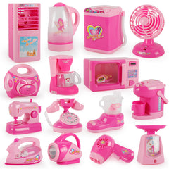 Children's Mini Girl Simulation Play House Small Appliances Toy Kitchen Set