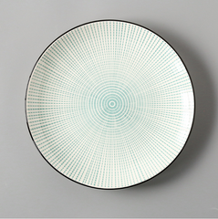 Creative Japanese Ceramic Dishes Dishes Dishes Large Flat Rice Dishes