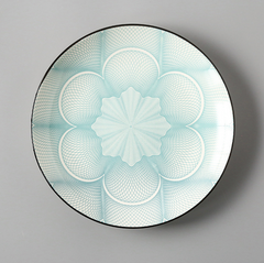 Creative Japanese Ceramic Dishes Dishes Dishes Large Flat Rice Dishes