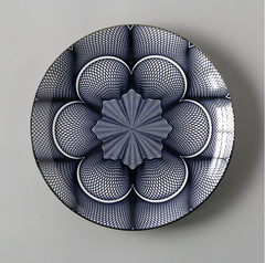Creative Japanese Ceramic Dishes Dishes Dishes Large Flat Rice Dishes