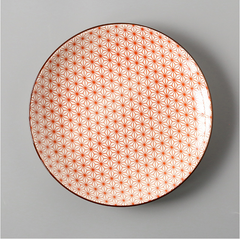Creative Japanese Ceramic Dishes Dishes Dishes Large Flat Rice Dishes