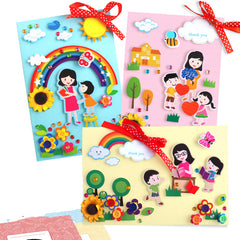 diy material teacher's day card