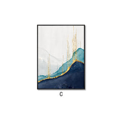 Light Luxury Gilding Abstract Paintingfor Hanging Modern Home Living Room Decoration