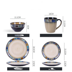 Dish Dishes Western-style Household Dishes Fruit Dishes Flat Dishes Nordic Tableware