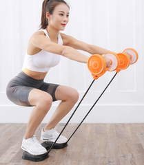 Abdominal Ring and Abdomen Fitness Equipment Household Curling Abdominal Tension Machine to Lose Weight and Slim Abdomen Artifact and Slim Waist and Arm Exercise