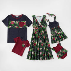 Mother and daughter with dress