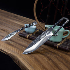 Integrated Combination Of Bone Cutting Knife And Manual Knife