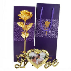 Golden Rose Valentine's Day Gift