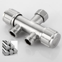 Stainless Steel Washing Machine Faucet Diverter