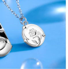 Little Prince And Rose Lover Necklace