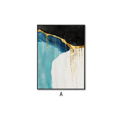 Light Luxury Gilding Abstract Paintingfor Hanging Modern Home Living Room Decoration