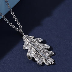 Creative Oak And Kapok Lover Necklace Retro