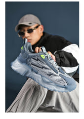 Breathable Popcorn Low-top Sports Dad Shoes Men