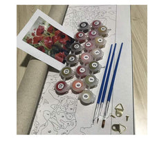 DIY Digital Oil Painting Hand Painted Landscape Oil Painter