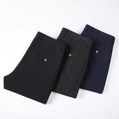 Business Dad Men's Straight Long Pants Stretch England