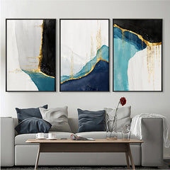Light Luxury Gilding Abstract Paintingfor Hanging Modern Home Living Room Decoration