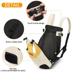 Comfortable & Breathable Backpack for Traveling with Pets