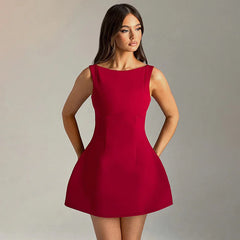 Summer Sexy Backless Dress