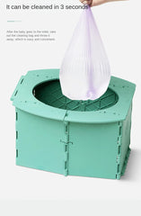 Portable Foldable Baby Potty Seats for Boys & Girls - Perfect for Travel & Toilet Training