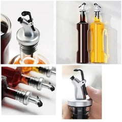 Essential Kitchen Accessories: 1-10 Oil Bottle Stoppers for Leak-Proof Dispensing