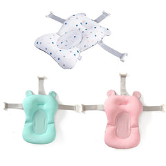 The Ultimate Portable Baby Bathtub Pad - Adjustable, Supportive, and Foldable for Newborns