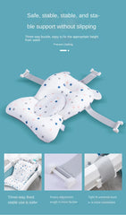 The Ultimate Portable Baby Bathtub Pad - Adjustable, Supportive, and Foldable for Newborns