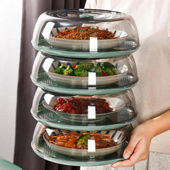 Keep Food Hotter Longer with Stackable Insulated Dish Covers