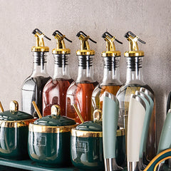 Essential Kitchen Accessories: 1-10 Oil Bottle Stoppers for Leak-Proof Dispensing