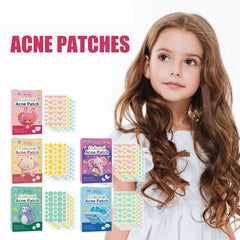 144 PCS Acne Pimple Patches - Invisible, Colorful Skin Care Stickers for Blemish Concealing