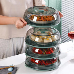 Keep Food Hotter Longer with Stackable Insulated Dish Covers