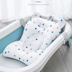 The Ultimate Portable Baby Bathtub Pad - Adjustable, Supportive, and Foldable for Newborns