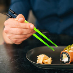 1 Pair Glowing Chopsticks Light Up Sticks Versatile LED Chopsticks for Club Party Wedding Birthday Raves Concert
