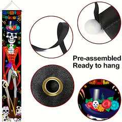 Halloween Porch Banners with Wall Door Banner