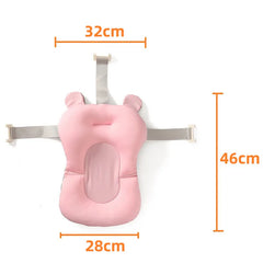 The Ultimate Portable Baby Bathtub Pad - Adjustable, Supportive, and Foldable for Newborns