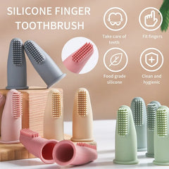Nontoxic Silicone Dog & Cat Toothbrush for Fresh Breath