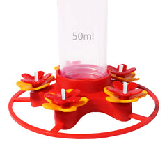 2024 New Hummingbird Drinker Feeder Outdoor Hanging Bird Feeder Easy To Clean Ant Proof Yard Garden Decoration Bird Feeder House