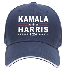 Kamala Harris Baseball Cap - Unisex, Breathable, Adjustable Fashion Hat for Hiking, Fishing, and Everyday Wear