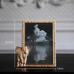 Modern Light Luxury Alloy Home Textile Home Decoration Art Photo Frame