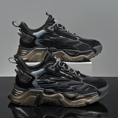 Breathable Popcorn Low-top Sports Dad Shoes Men