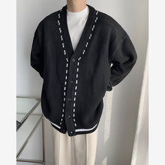 Literary Teenager Thickened Knitted Sweater Loose