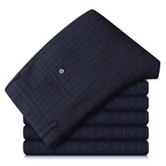 Business Dad Men's Straight Long Pants Stretch England