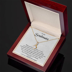 To My Soulmate | I Love You, Forever & Always - Alluring Beauty necklace