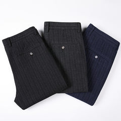 Business Dad Men's Straight Long Pants Stretch England