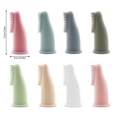 Nontoxic Silicone Dog & Cat Toothbrush for Fresh Breath