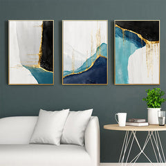 Light Luxury Gilding Abstract Paintingfor Hanging Modern Home Living Room Decoration