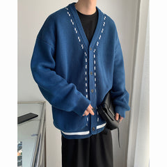 Literary Teenager Thickened Knitted Sweater Loose
