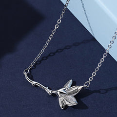 Creative Oak And Kapok Lover Necklace Retro