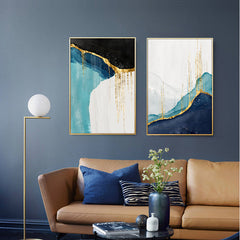 Light Luxury Gilding Abstract Paintingfor Hanging Modern Home Living Room Decoration