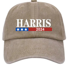 Kamala Harris Baseball Cap - Unisex, Breathable, Adjustable Fashion Hat for Hiking, Fishing, and Everyday Wear