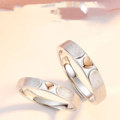 Couple Gift Ring A Heart-to-heart Love
